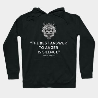 Stoic Quote by Marcus Aurelius Hoodie